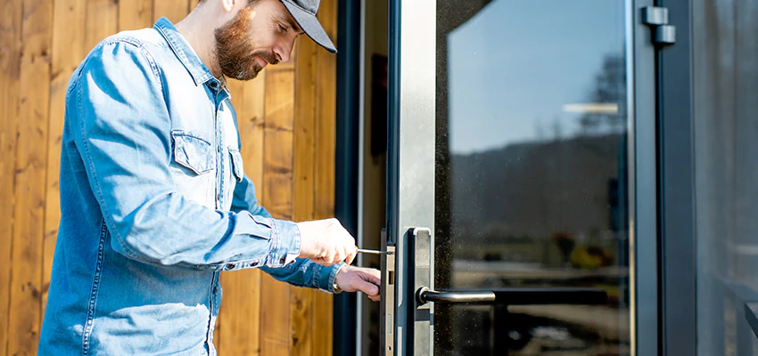 Frameless Glass Storefront Door Locks Replacement in Interlaken, CA