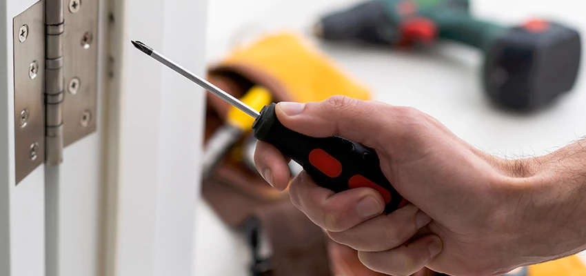 Fix A Broken Door Hole in Interlaken, California