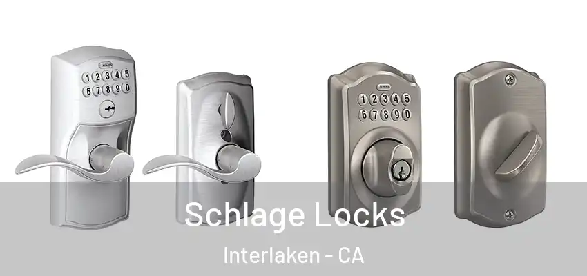  Schlage Locks Interlaken - CA